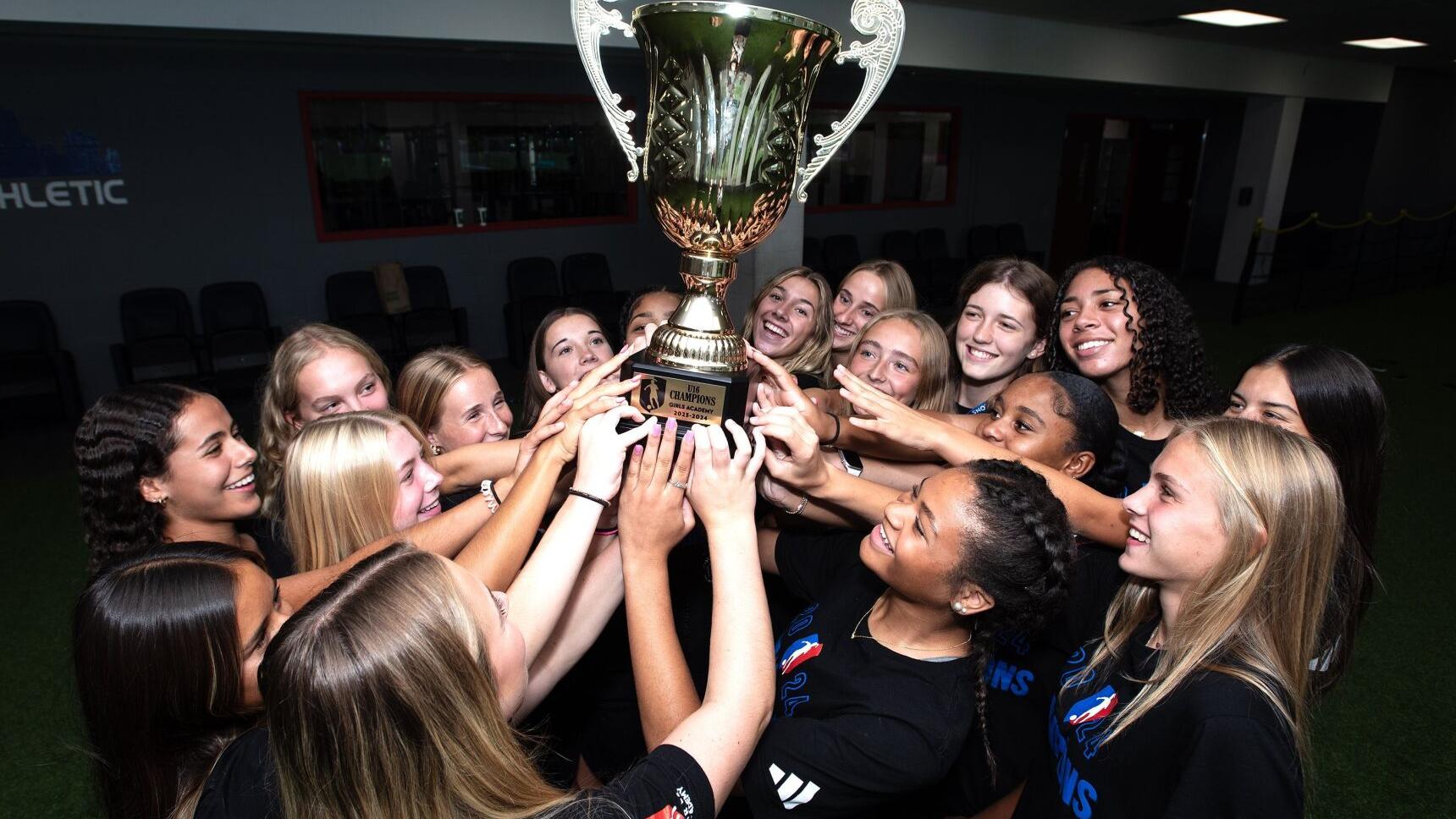 Lou Fusz U16 takes charge down stretch to claim national girls soccer championship